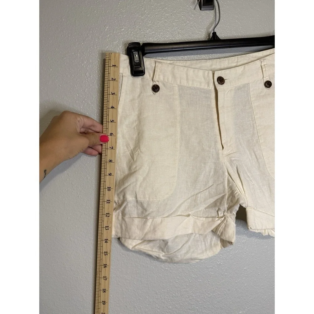 Patagonia Women's Shorts Hemp‎ Organic Cotton Striped Colorful Casual Size 10